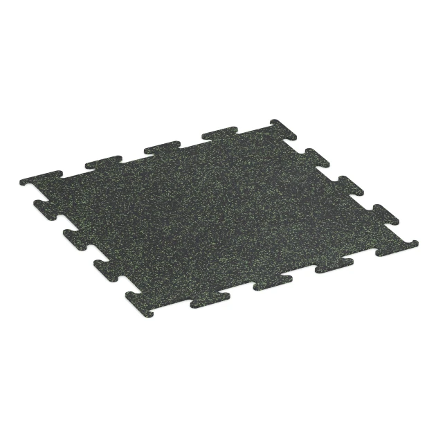 Aufsicht auf die Unterseite, also die Bodenseite von WARCO-Formteil 3755 - Fitness Performance Elite Trainingsvloer im Format 100 x 100 x 1 cm | 1,00 m².