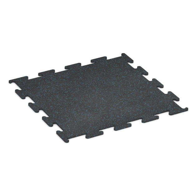 Aufsicht auf die Unterseite, also die Bodenseite von WARCO-Formteil 3758 - Fitness Performance Elite Trainingsvloer im Format 100 x 100 x 1,5 cm | 1,00 m².