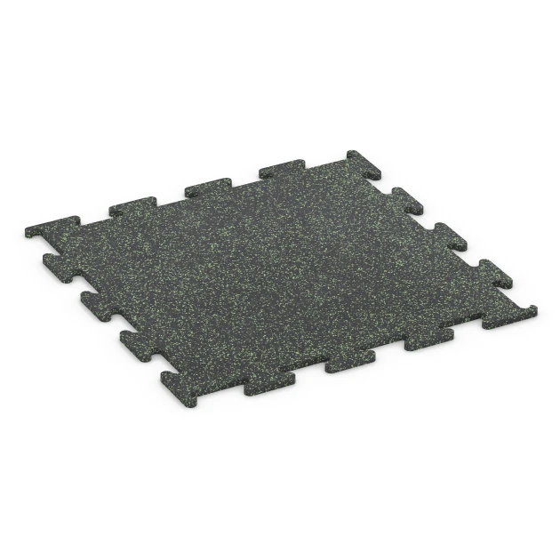 Aufsicht auf die Unterseite, also die Bodenseite von WARCO-Formteil 6979 - Fitness Performance Elite Trainingsvloer im Format 100 x 100 x 2 cm | 1,00 m².