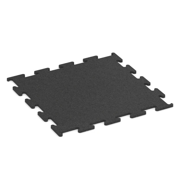 Aufsicht auf die Unterseite, also die Bodenseite von WARCO-Formteil 3749 - Fitness Performance Elite Trainingsvloer im Format 50 x 50 x 1 cm | 0,25 m².