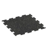 Aufsicht auf die Unterseite, also die Bodenseite von WARCO-Formteil 3764 - Fitness Performance Elite Trainingsvloer im Format 50 x 50 x 1 cm | 0,25 m².