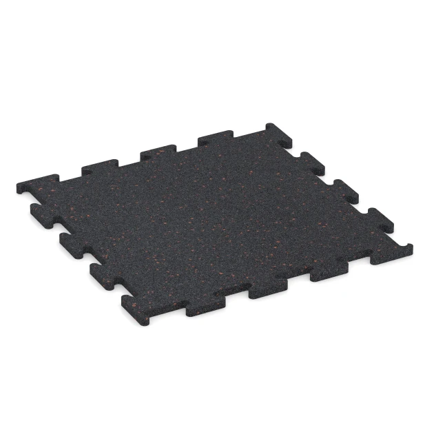 Aufsicht auf die Unterseite, also die Bodenseite von WARCO-Formteil 3769 - Fitness Performance Elite Trainingsvloer im Format 50 x 50 x 1,5 cm | 0,25 m².