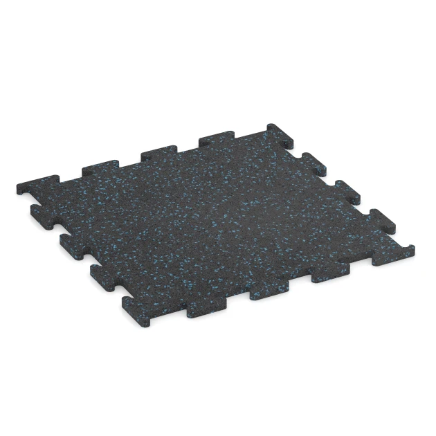 Aufsicht auf die Unterseite, also die Bodenseite von WARCO-Formteil 3770 - Fitness Performance Elite Trainingsvloer im Format 50 x 50 x 1,5 cm | 0,25 m².