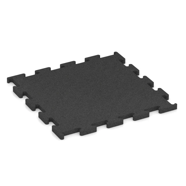 Aufsicht auf die Unterseite, also die Bodenseite von WARCO-Formteil 3751 - Fitness Performance Elite Trainingsvloer im Format 50 x 50 x 2 cm | 0,25 m².