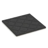 Aufsicht auf die Unterseite, also die Bodenseite von WARCO-Formteil 6360 - Terrastegel Classic im Format 50 x 50 x 3 cm | 0,25 m².