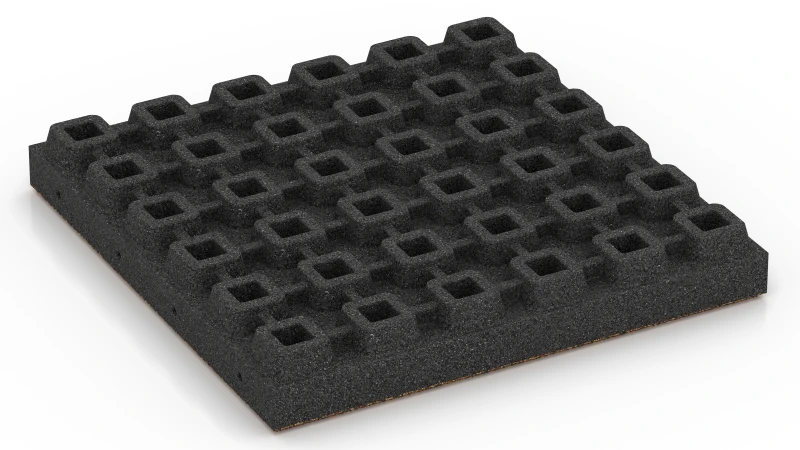 Drainagevoetstuk-tegel