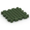 Aufsicht auf die Unterseite, also die Bodenseite von WARCO-Formteil 6407 - Rubberen speelplaatstegel – 220 cm im Format 50 x 50 x 6 cm | 0,25 m².