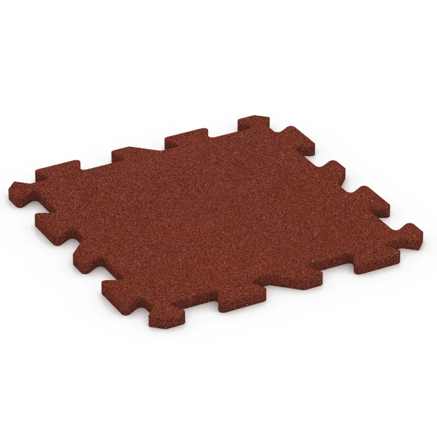Aufsicht auf die Unterseite, also die Bodenseite von WARCO-Formteil 6984 - Fitnesstegel im Format 50 x 50 x 2 cm | 0,25 m².