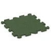 Aufsicht auf die Unterseite, also die Bodenseite von WARCO-Formteil 6985 - Fitnesstegel im Format 50 x 50 x 2 cm | 0,25 m².