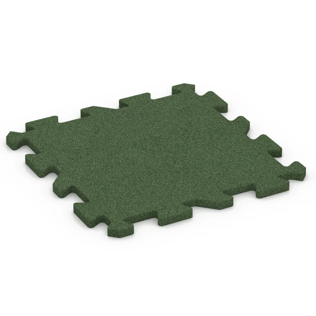 Aufsicht auf die Unterseite, also die Bodenseite von WARCO-Formteil 6985 - Fitnesstegel im Format 50 x 50 x 2 cm | 0,25 m².