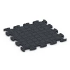 Aufsicht auf die Unterseite, also die Bodenseite von WARCO-Formteil 6783 - Fitness puzzelmat rubber im Format 44,6 x 44,6 x 1,8 cm.