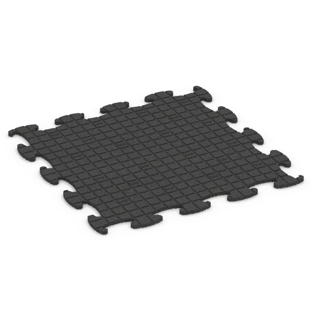 Aufsicht auf die Unterseite, also die Bodenseite von WARCO-Formteil 6805 - Agility vloer hondensport im Format 98 x 98 × 1,8 cm.