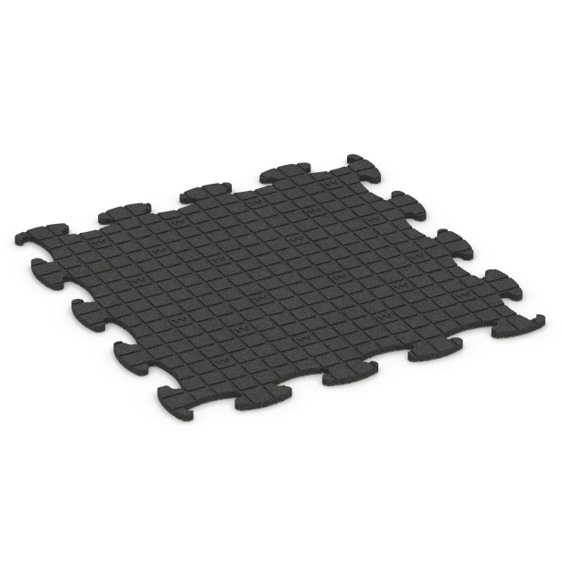 Aufsicht auf die Unterseite, also die Bodenseite von WARCO-Formteil 6834 - Fitness Active vloertegel im Format 98 x 98 × 1,8 cm.