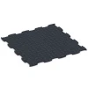 Aufsicht auf die Unterseite, also die Bodenseite von WARCO-Formteil 6837 - Fitness Active vloertegel im Format 97,1 x 97,1 × 1,8 cm.