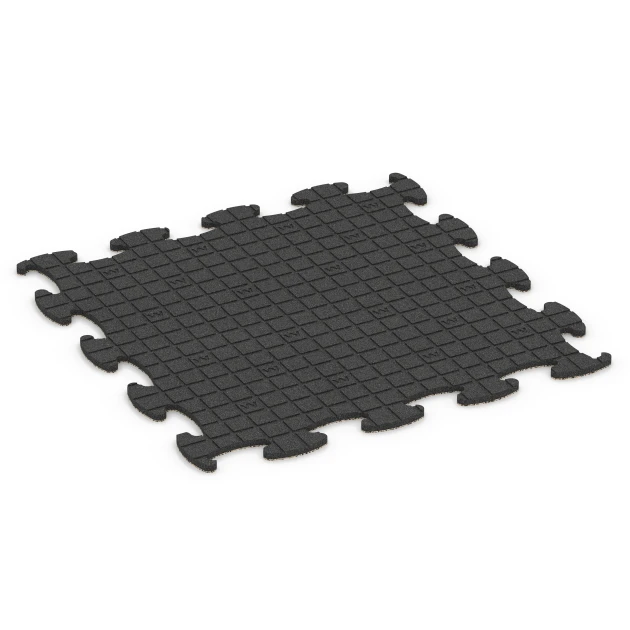 Aufsicht auf die Unterseite, also die Bodenseite von WARCO-Formteil 6811 - Agility vloer hondensport im Format 98 x 98 × 1,8 cm.