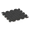 Aufsicht auf die Unterseite, also die Bodenseite von WARCO-Formteil 6844 - Fitness Active vloertegel im Format 46 x 46 × 2,8 cm.