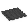Aufsicht auf die Unterseite, also die Bodenseite von WARCO-Formteil 6878 - Fitness Max vloersysteem im Format 46 x 46 × 2,8 cm.