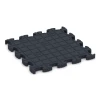 Aufsicht auf die Unterseite, also die Bodenseite von WARCO-Formteil 6882 - Fitness Max vloersysteem im Format 44,6 x 44,6 × 2,8 cm.