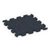 Aufsicht auf die Unterseite, also die Bodenseite von WARCO-Formteil 6966 - Fitness Premium studiovloer im Format 45,9 x 45,9 x 1,8.