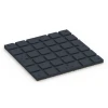 Aufsicht auf die Unterseite, also die Bodenseite von WARCO-Formteil 7138 - Fitnessvloer voor buiten im Format 60 x 60 x 3 cm | 0,36 m².