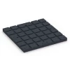 Aufsicht auf die Unterseite, also die Bodenseite von WARCO-Formteil 7146 - Fitnessvloer voor buiten im Format 60 x 60 x 4 cm | 0,36 m².
