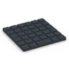 Aufsicht auf die Unterseite, also die Bodenseite von WARCO-Formteil 7147 - Fitnessvloer voor buiten im Format 60 x 60 x 4 cm | 0,36 m².