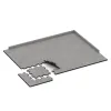 Typische Verlegung oder Einbausituation für den Artikel 4532 von WARCO - Buiten vlondertegel, Farbton Grijs Melange in der Abmessung 500 x 500 x 30 mm.