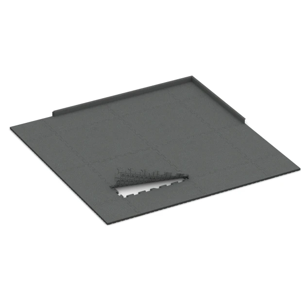 Typische Verlegung oder Einbausituation für den Artikel 6078 von WARCO - Event kliktegel voor buiten, Farbton Leisteengrijs in der Abmessung 100 x 100 x 3 cm | 1,00 m².