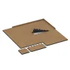 Typische Verlegung oder Einbausituation für den Artikel 5124 von WARCO - Randtegel HD, Farbton Rattan Lounge in der Abmessung 1000 x 485 x 40 mm.