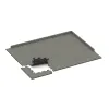 Typische Verlegung oder Einbausituation für den Artikel 0125 von WARCO - Zwembadrandtegel, Farbton Grijs Graniet in der Abmessung 500 x 500 x 18 mm.