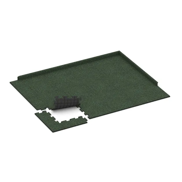 Typische Verlegung oder Einbausituation für den Artikel 0127 von WARCO - Zwembadrandtegel, Farbton Engels Gras in der Abmessung 500 x 500 x 18 mm.