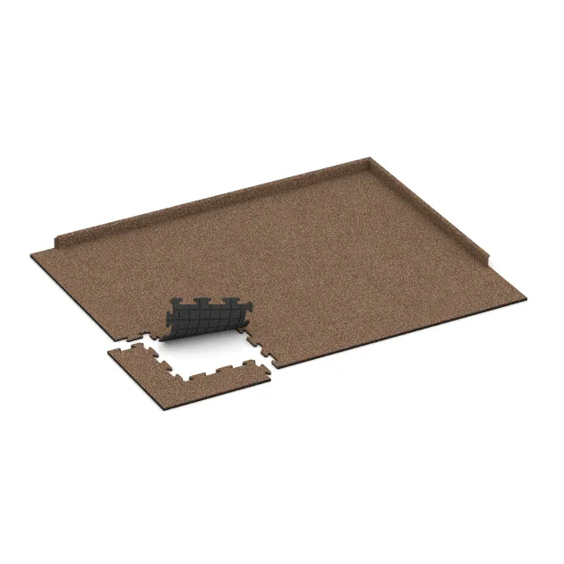 Typische Verlegung oder Einbausituation für den Artikel 0129 von WARCO - Zwembadrandtegel, Farbton Schors & Bast in der Abmessung 500 x 500 x 18 mm.
