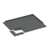 Typische Verlegung oder Einbausituation für den Artikel 0161 von WARCO - Sportvloerplaat HD 1,8 cm, Farbton Leigrijs in der Abmessung 500 x 500 x 18 mm.
