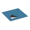 Typische Verlegung oder Einbausituation für den Artikel 0310 von WARCO - Zwembadrandtegel, Farbton Atlantisch in der Abmessung 1000 x 1000 x 18 mm.
