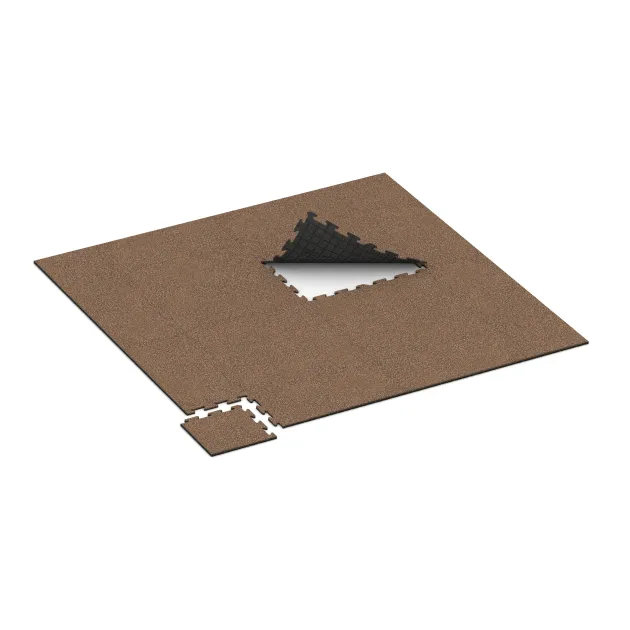 Typische Verlegung oder Einbausituation für den Artikel 4770 von WARCO - Hoektegel, Farbton Schors & Bast in der Abmessung 485 x 485 x 18 mm.