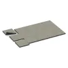 Typische Verlegung oder Einbausituation für den Artikel 5544 von WARCO - Rubber speelplaatstegel 4,5 cm - EN 1177 ≤ 135 cm, Farbton Lichtgrijs Graniet in der Abmessung 500 x 500 x 45 mm.