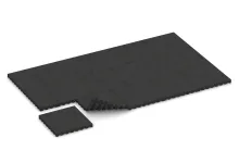 Rubber speelplaatstegel 5 cm - EN 1177 ≤ 145 cm