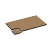 Typische Verlegung oder Einbausituation für den Artikel 5623 von WARCO - Rubber speelplaatstegel 8 cm - EN 1177 ≤ 215 cm, Farbton Rattan Lounge in der Abmessung 500 x 500 x 80 mm.