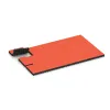 Typische Verlegung oder Einbausituation für den Artikel 5608 von WARCO - Rubber speelplaatstegel 8 cm - EN 1177 ≤ 215 cm, Farbton Felrood-Oranje in der Abmessung 500 x 500 x 80 mm.