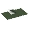 Typische Verlegung oder Einbausituation für den Artikel 3547 von WARCO - Rubberen bestratingsmat, Farbton Grasgroen in der Abmessung 1120 x 1000 x 43 mm.