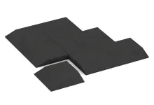 Hoekpaneel (twee zijden afgeschuind)