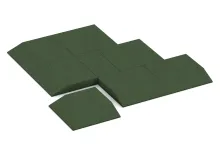 Hoekpaneel (twee zijden afgeschuind)