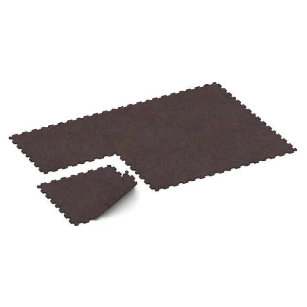 Typische Verlegung oder Einbausituation für den Artikel 1110 von WARCO - Traptegel, Farbton Licht Rood Gespikkeld in der Abmessung 970 x 970 x 16 mm.