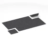 Typische Verlegung oder Einbausituation für den Artikel 6458 von WARCO - Fitnessvloer Compact, Farbton Licht Grijs Gespeckeld in der Abmessung 50 × 50 × 0,8 cm.