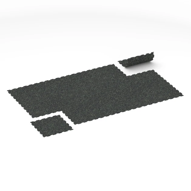 Typische Verlegung oder Einbausituation für den Artikel 6459 von WARCO - Fitnessvloer Compact, Farbton Licht Groen Gespikkeld in der Abmessung 50 × 50 × 0,8 cm.