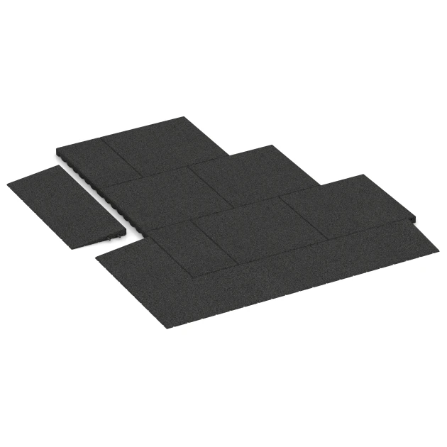 Typische Verlegung oder Einbausituation für den Artikel 2428 von WARCO - Drempelhulp 75 cm, Farbton Antraciet in der Abmessung 75 x 30 cm | 8 < 40 mm.