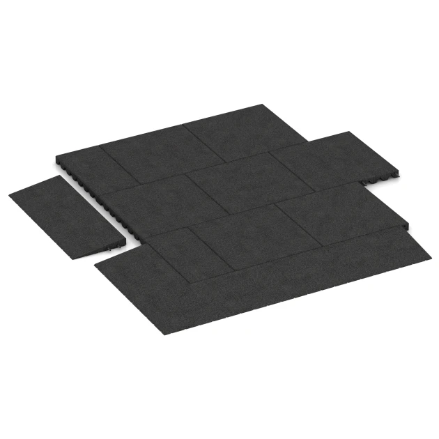 Typische Verlegung oder Einbausituation für den Artikel 2468 von WARCO - Drempelhulp 75 cm, Farbton Antraciet in der Abmessung 75 x 30 cm | 8 < 45 mm.