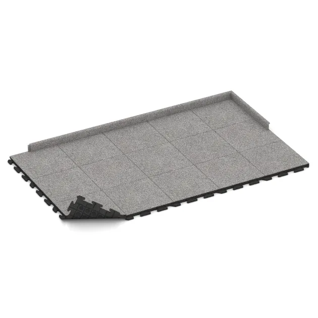 Typische Verlegung oder Einbausituation für den Artikel 4622 von WARCO - Terrastegel Classic, Farbton Grijs Melange in der Abmessung 500 x 500 x 40 mm.