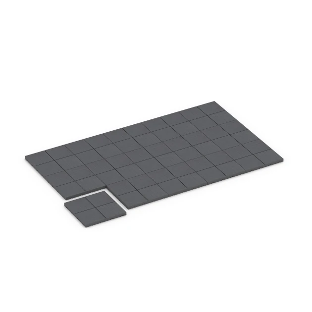 Typische Verlegung oder Einbausituation für den Artikel 6349 von WARCO - Mozaïek – Vlondertegel, Farbton Zilvergrijs in der Abmessung 30 x 30 x 2 cm.