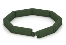 Rubberen borderblok